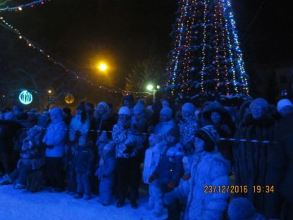 Открытие Новогодней Ёлки - 2017 в Абазе.